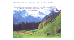 Desktop Screenshot of igienismo.org